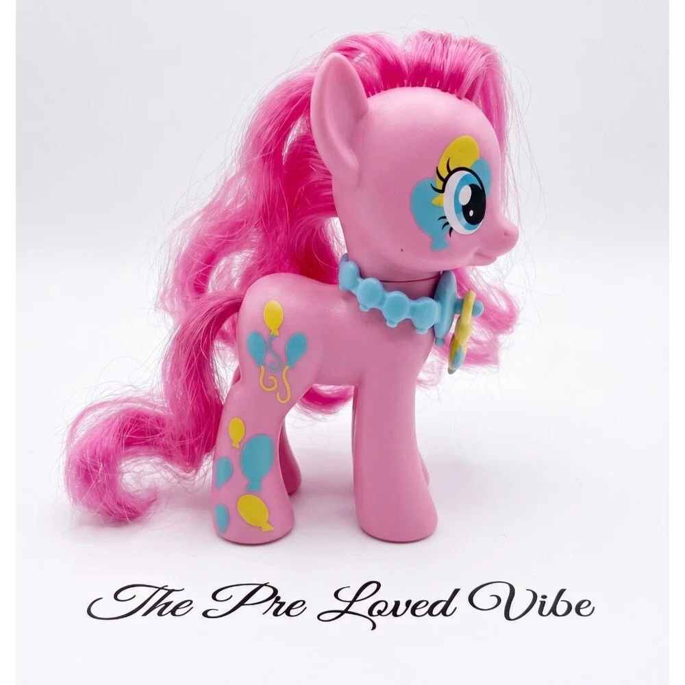 My Little Pony MLP Cutie Mark Magic Pinkie Pie Figure Brushables Mane Toy G4